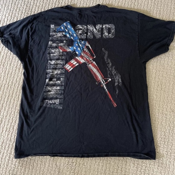 2nd Amendment T-shirt Men’s XL Black - Picture 4 of 6